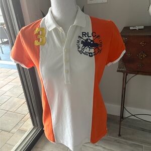 Women’s POLO RALPH LAUREN Vintage short sleeve polo shirt LARGE